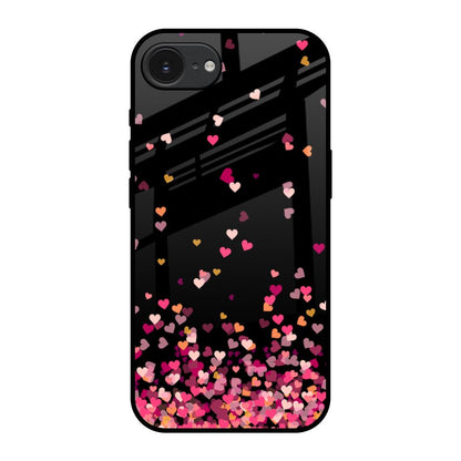 Heart Rain Fall Apple iPhone 17e Glass Back Cover Online