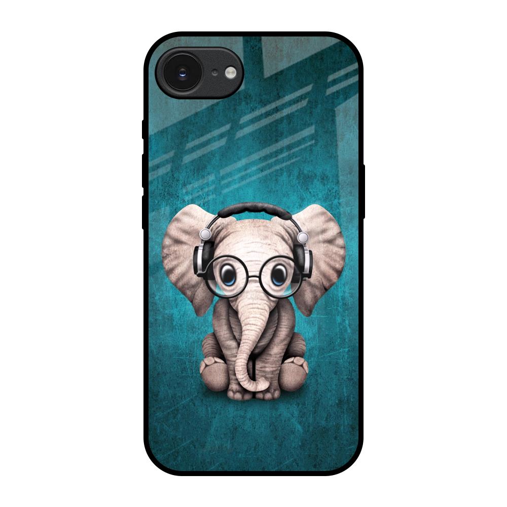 Adorable Baby Elephant Apple iPhone 17e Glass Back Cover Online