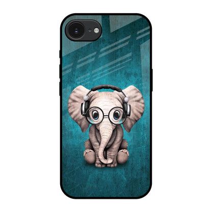Adorable Baby Elephant Apple iPhone 17e Glass Back Cover Online