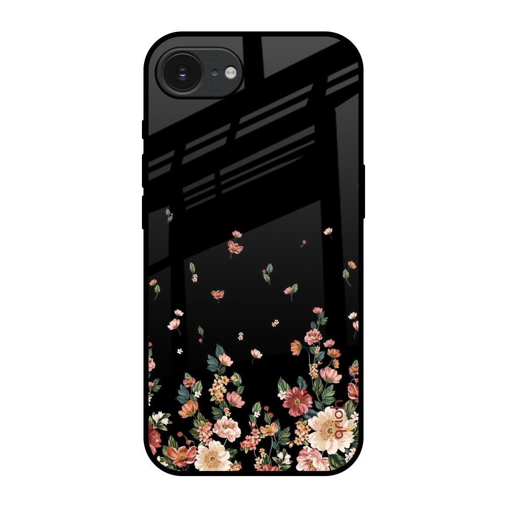 Floating Floral Print Apple iPhone 17e Glass Back Cover Online