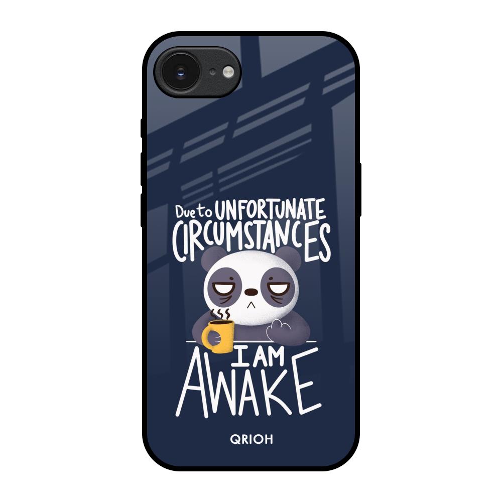Struggling Panda Apple iPhone 17e Glass Back Cover Online