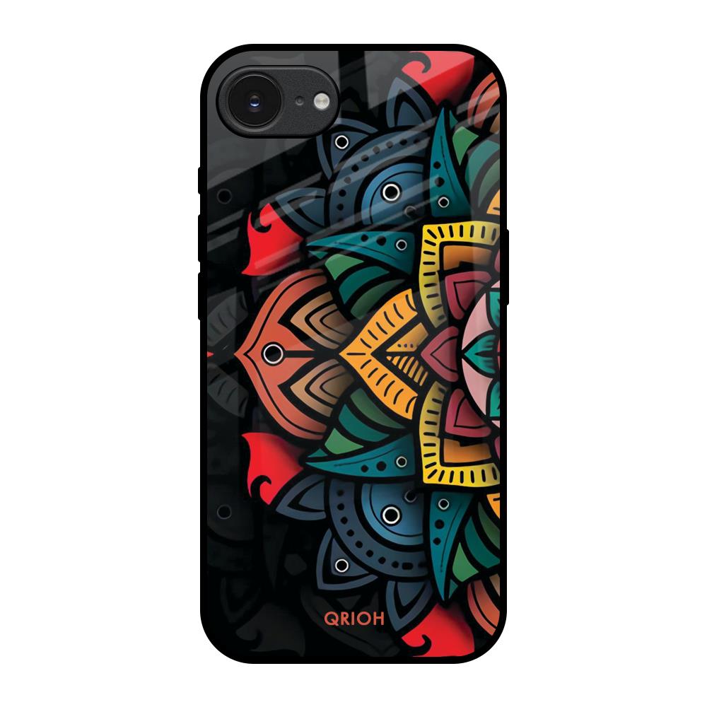 Retro Gorgeous Flower Apple iPhone 17e Glass Back Cover Online