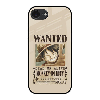 Luffy Wanted Apple iPhone 17e Glass Back Cover Online
