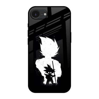Monochrome Goku Apple iPhone 17e Glass Back Cover Online
