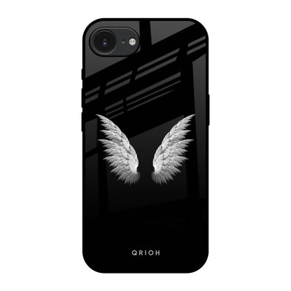 White Angel Wings Apple iPhone 17e Glass Back Cover Online
