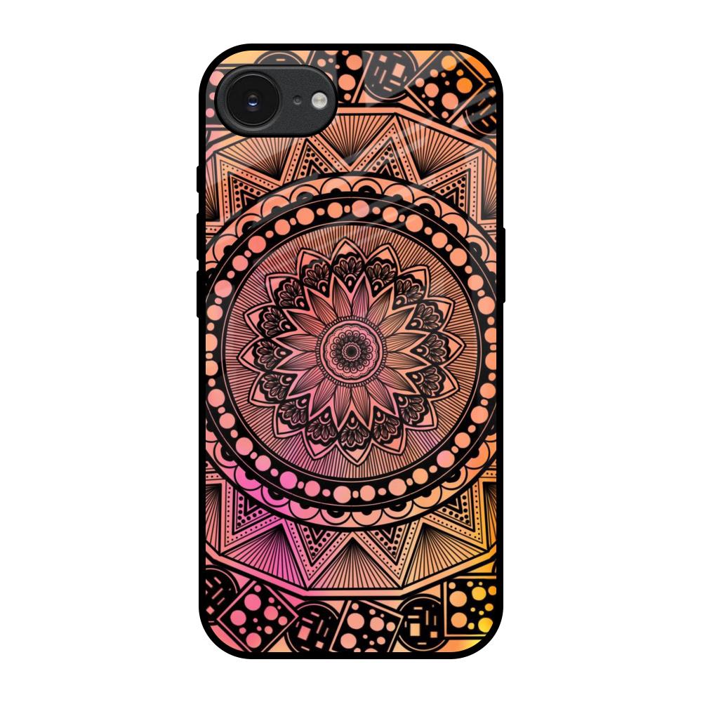 Floral Mandala Apple iPhone 17e Glass Back Cover Online