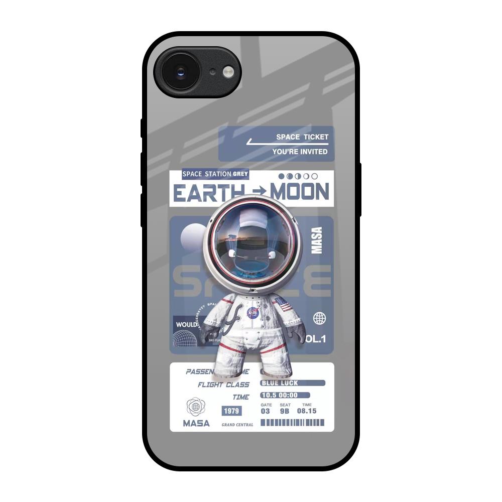 Space Flight Pass Apple iPhone 17e Glass Back Cover Online