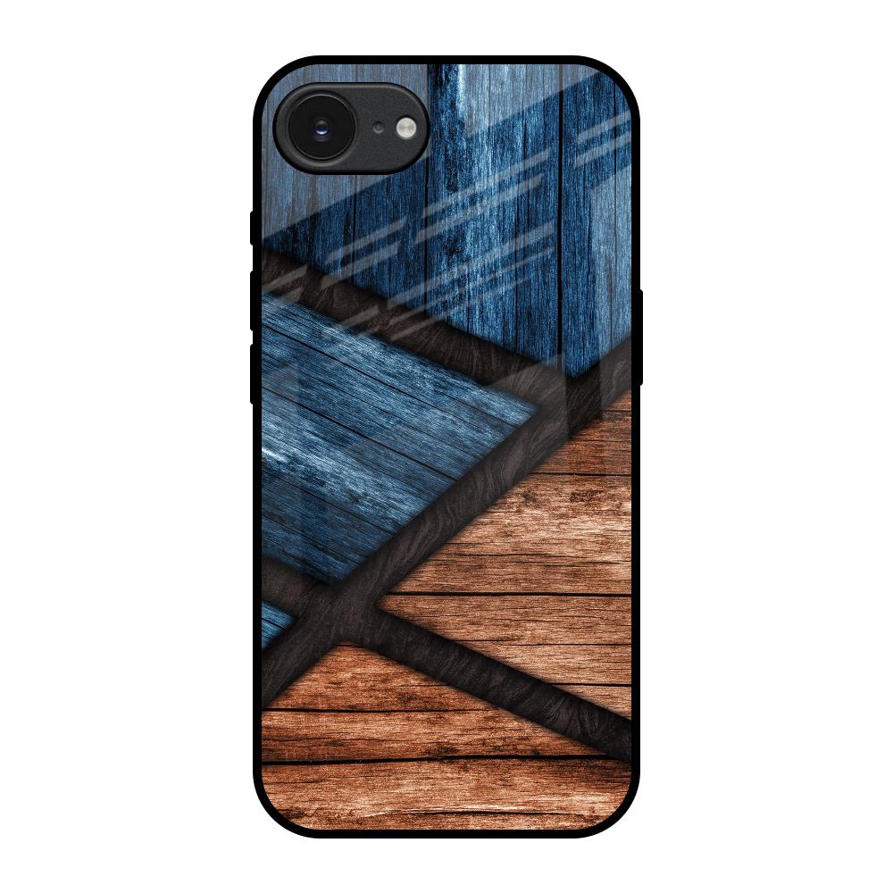 Wooden Tiles Apple iPhone 17e Glass Back Cover Online