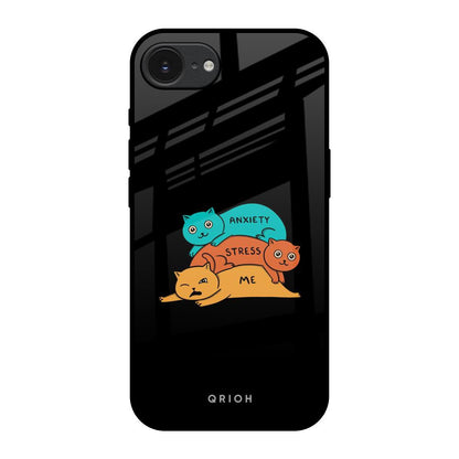 Anxiety Stress Apple iPhone 17e Glass Back Cover Online