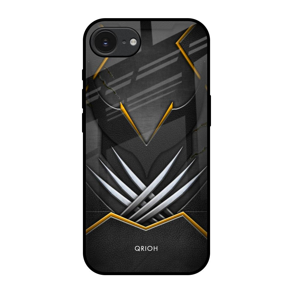 Black Warrior Apple iPhone 17e Glass Back Cover Online