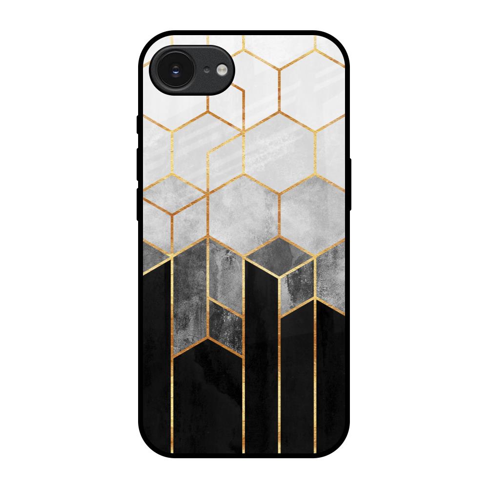 Tricolor Pattern Apple iPhone 17e Glass Back Cover Online