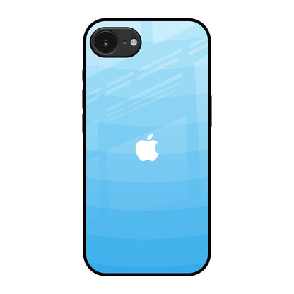 Wavy Blue Pattern Apple iPhone 17e Glass Back Cover Online