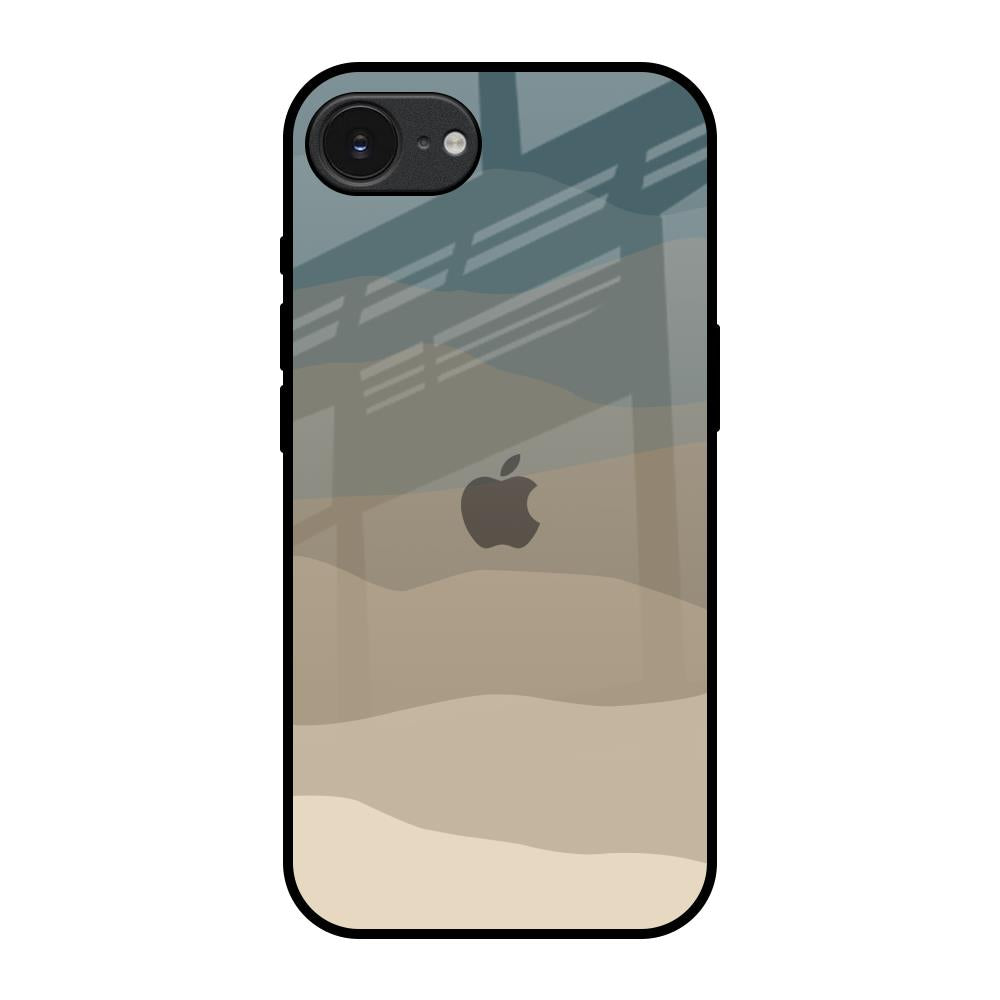 Abstract Mountain Pattern Apple iPhone 17e Glass Back Cover Online