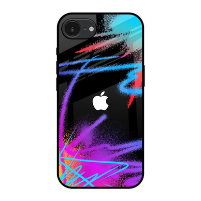 Brushy Color Apple iPhone 17e Glass Back Cover Online