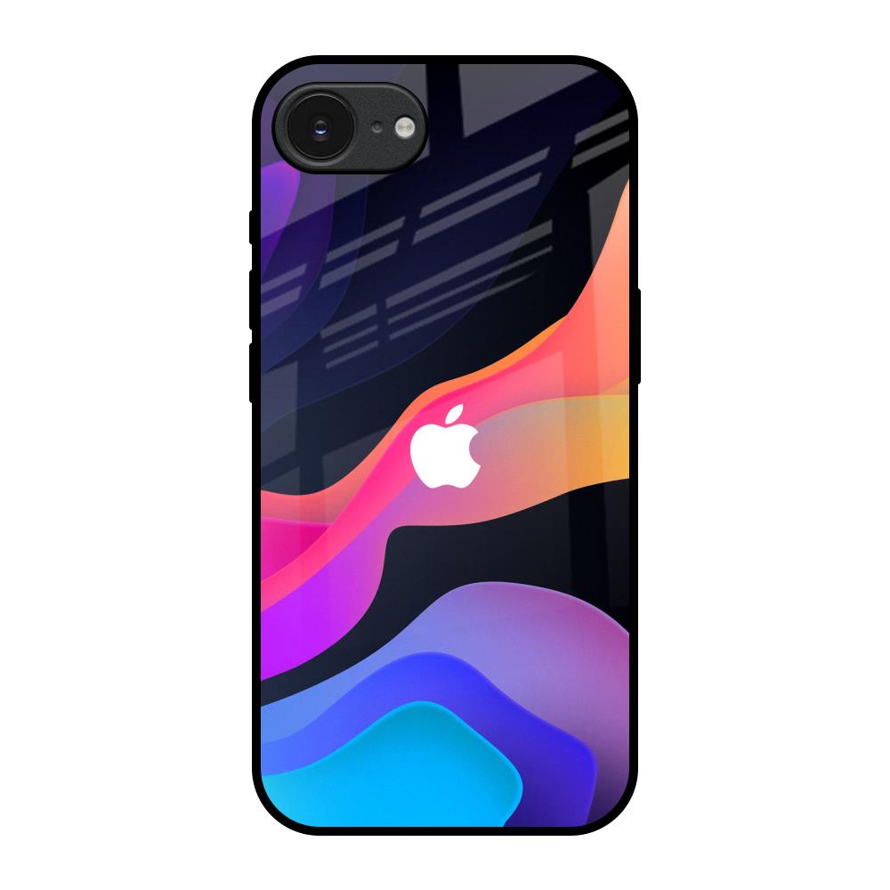 Colorful Fluid Apple iPhone 17e Glass Back Cover Online
