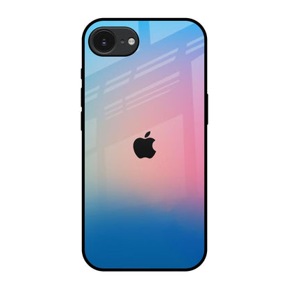Blue & Pink Ombre Apple iPhone 17e Glass Back Cover Online