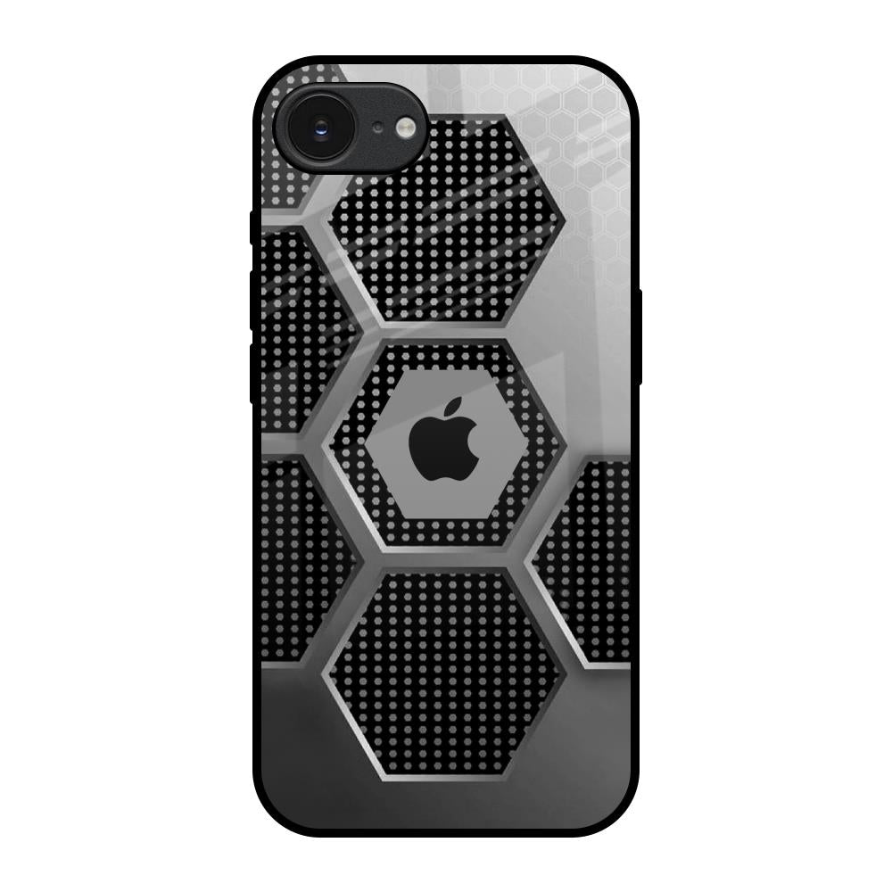 Hexagon Style Apple iPhone 17e Glass Back Cover Online