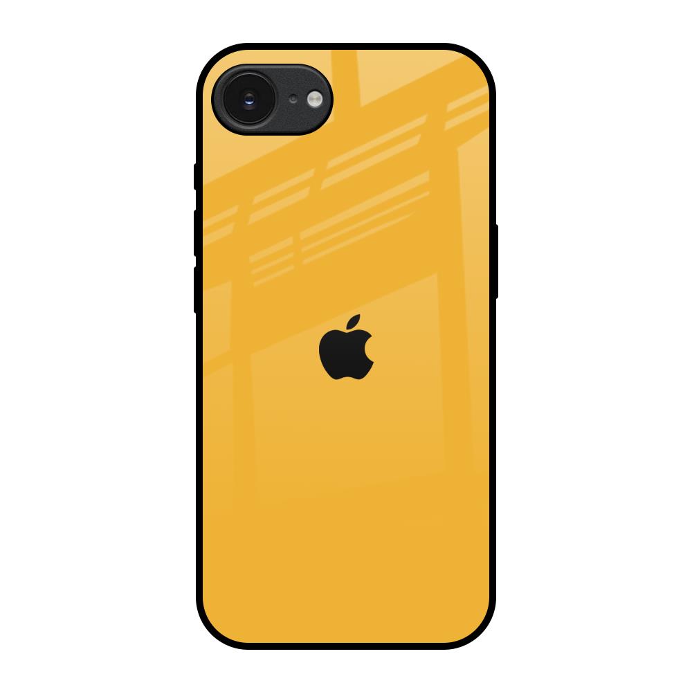Fluorescent Yellow Apple iPhone 17e Glass Back Cover Online