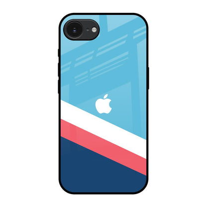 Pink & White Stripes Apple iPhone 17e Glass Back Cover Online
