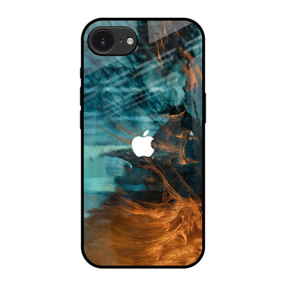 Golden Splash Apple iPhone 17e Glass Back Cover Online