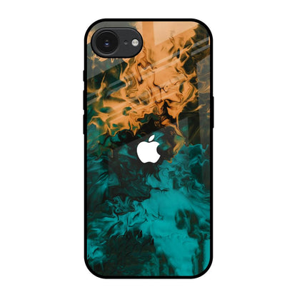 Watercolor Wave Apple iPhone 17e Glass Back Cover Online