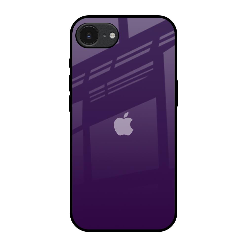 Dark Purple Apple iPhone 17e Glass Back Cover Online