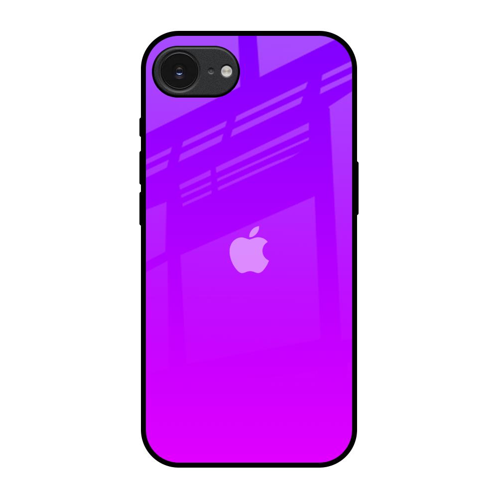 Purple Pink Apple iPhone 17e Glass Back Cover Online