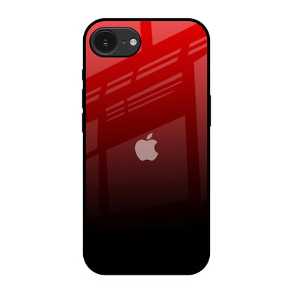 Maroon Faded Apple iPhone 17e Glass Back Cover Online