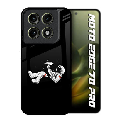 Space Traveller Motorola Edge 70 Pro 5G Glass Back Cover Online