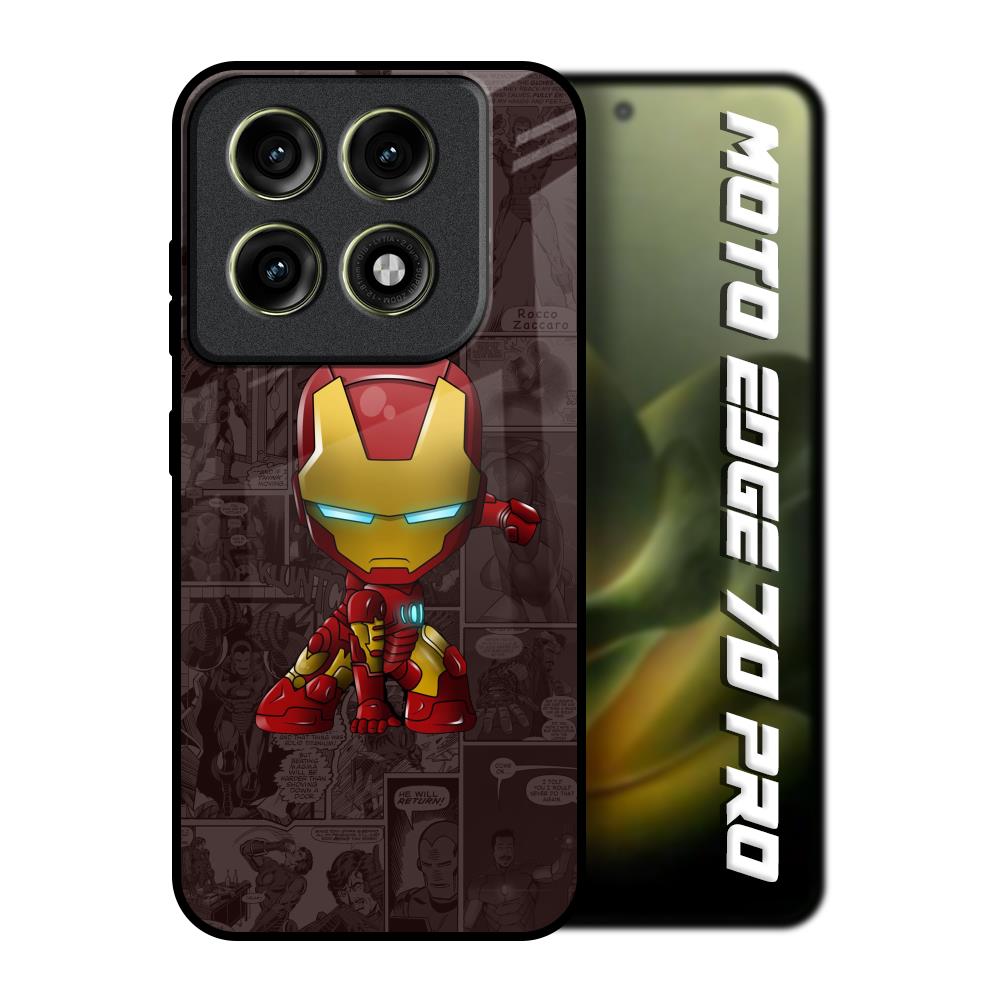 Angry Baby Super Hero Motorola Edge 70 Pro 5G Glass Back Cover Online