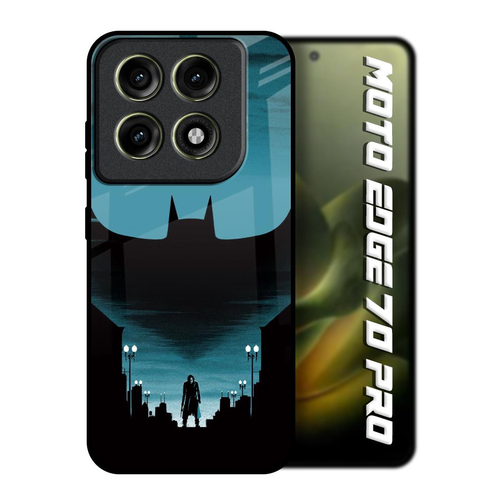 Cyan Bat Motorola Edge 70 Pro 5G Glass Back Cover Online