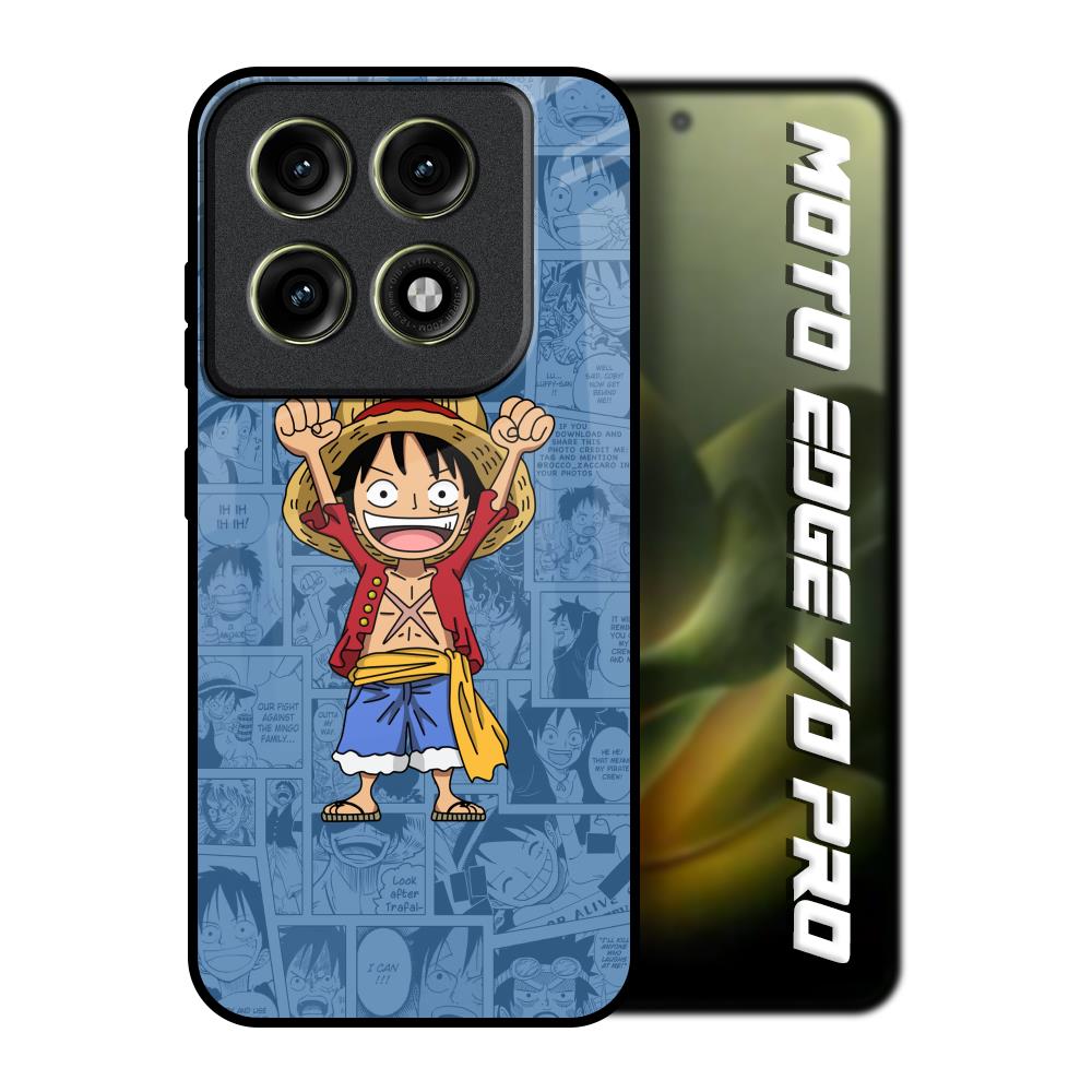 Chubby Anime Motorola Edge 70 Pro 5G Glass Back Cover Online