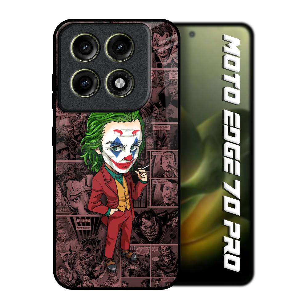 Joker Cartoon Motorola Edge 70 Pro 5G Glass Back Cover Online