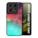 Colorful Aura Motorola Edge 70 Pro 5G Glass Back Cover Online