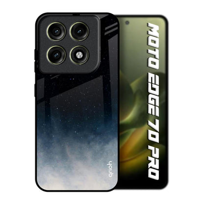 Black Aura Motorola Edge 70 Pro 5G Glass Back Cover Online
