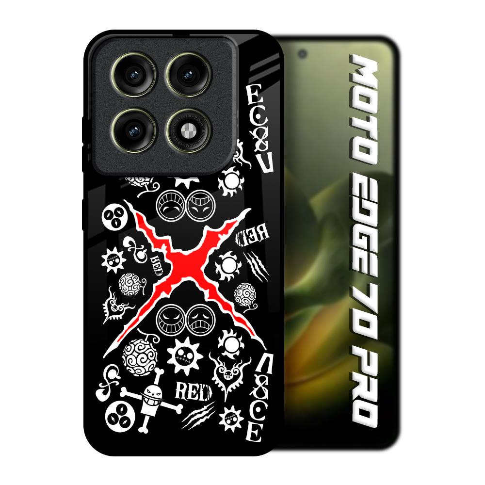 Red Zone Motorola Edge 70 Pro 5G Glass Back Cover Online