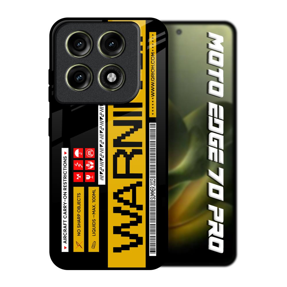 Aircraft Warning Motorola Edge 70 Pro 5G Glass Back Cover Online