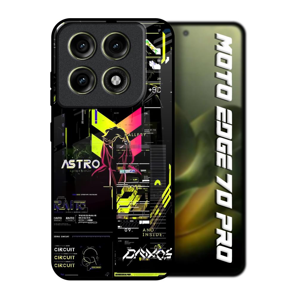 Astro Glitch Motorola Edge 70 Pro 5G Glass Back Cover Online