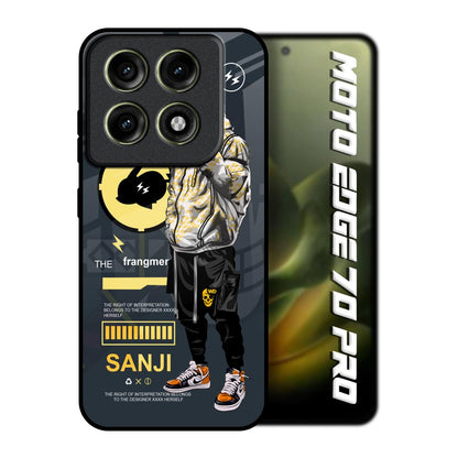 Cool Sanji Motorola Edge 70 Pro 5G Glass Back Cover Online