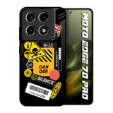 Danger Signs Motorola Edge 70 Pro 5G Glass Back Cover Online