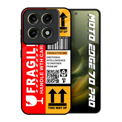 Handle With Care Motorola Edge 70 Pro 5G Glass Back Cover Online