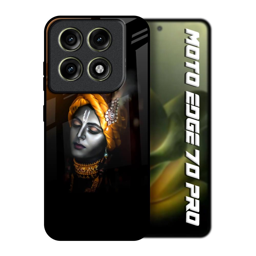 Ombre Krishna Motorola Edge 70 Pro 5G Glass Back Cover Online