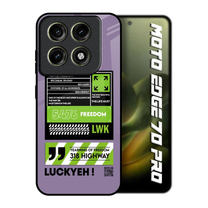 Run & Freedom Motorola Edge 70 Pro 5G Glass Back Cover Online