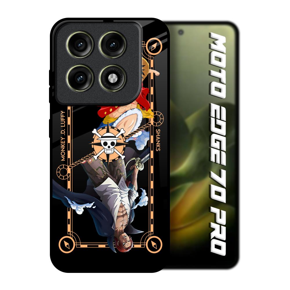 Shanks & Luffy Motorola Edge 70 Pro 5G Glass Back Cover Online