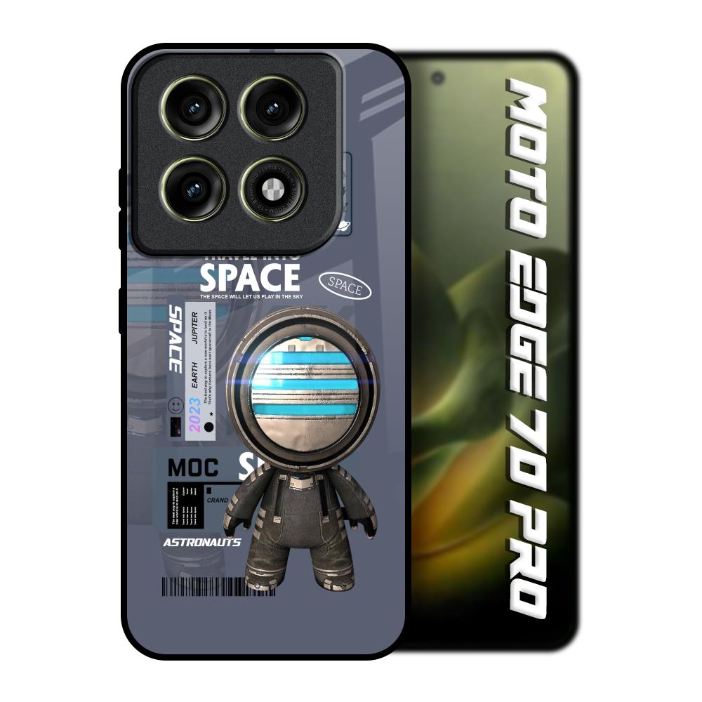Space Travel Motorola Edge 70 Pro 5G Glass Back Cover Online
