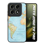 Travel Map Motorola Edge 70 Pro 5G Glass Back Cover Online