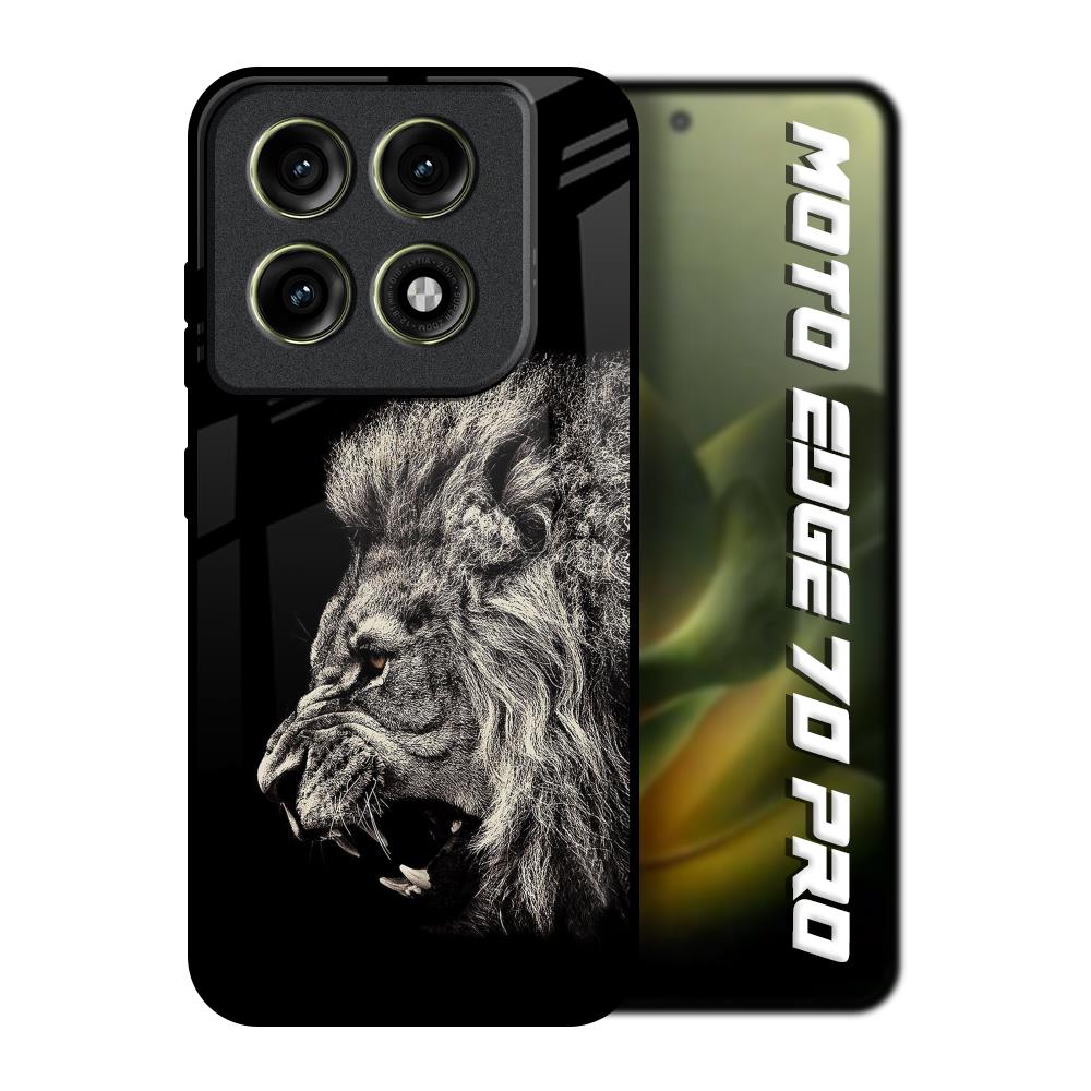 Brave Lion Motorola Edge 70 Pro 5G Glass Back Cover Online