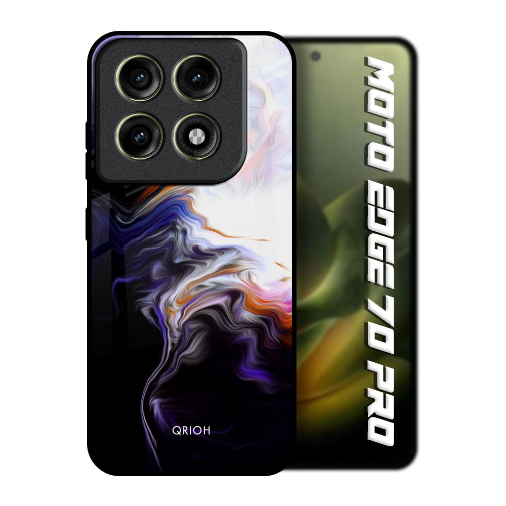 Enigma Smoke Motorola Edge 70 Pro 5G Glass Back Cover Online