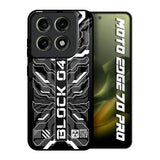Monochrome Magic Motorola Edge 70 Pro 5G Glass Back Cover Online