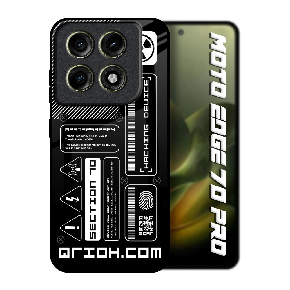 Futuristic Art Motorola Edge 70 Pro 5G Glass Back Cover Online